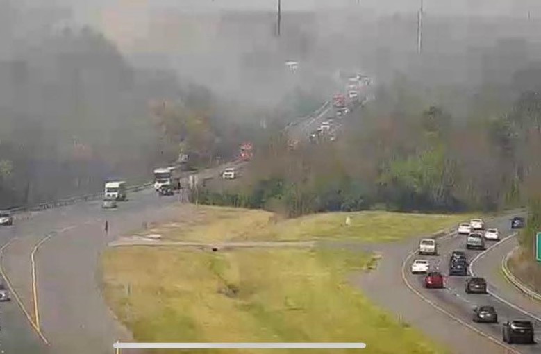 Brush Fire Reported on Beltway in Essex