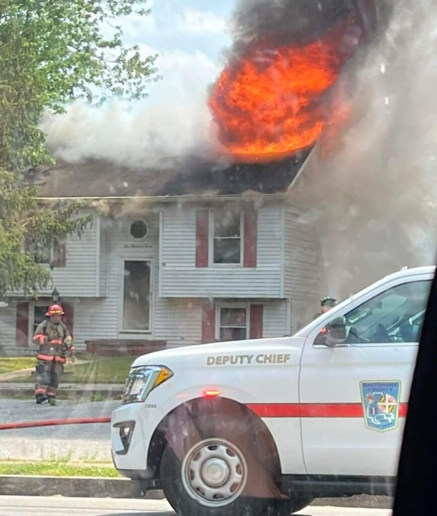 Bowleys Quarters Fire Reported on Hazy Way Court