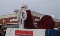 Santa on Fire Truck Returns to Dundalk
