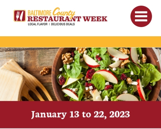 Restaurant Week Returns to Baltimore County