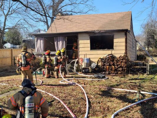 Woman Injured in Parkville Fire on Beverly Ave.