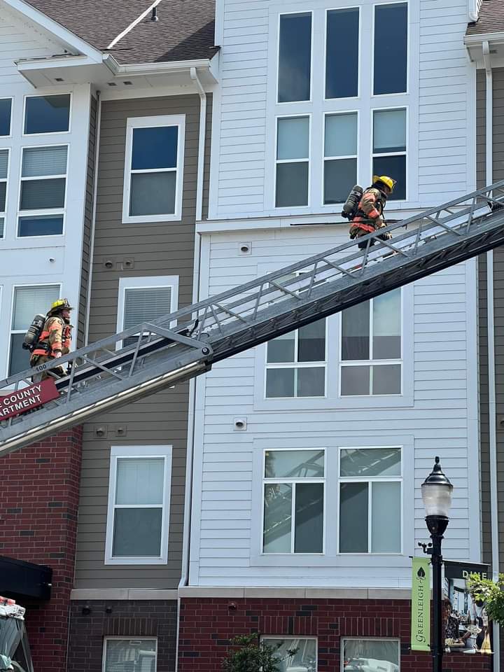 Fire Reported on Greenleigh Ave in Middle River