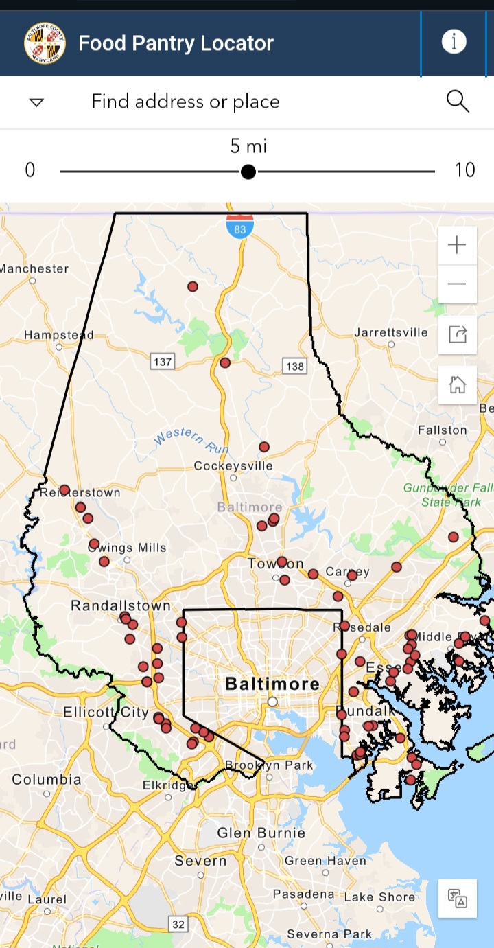 County Creates Food Pantry Locator