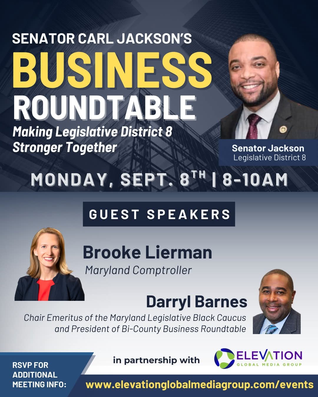 Senator Carl Jackson’s Business Roundtable