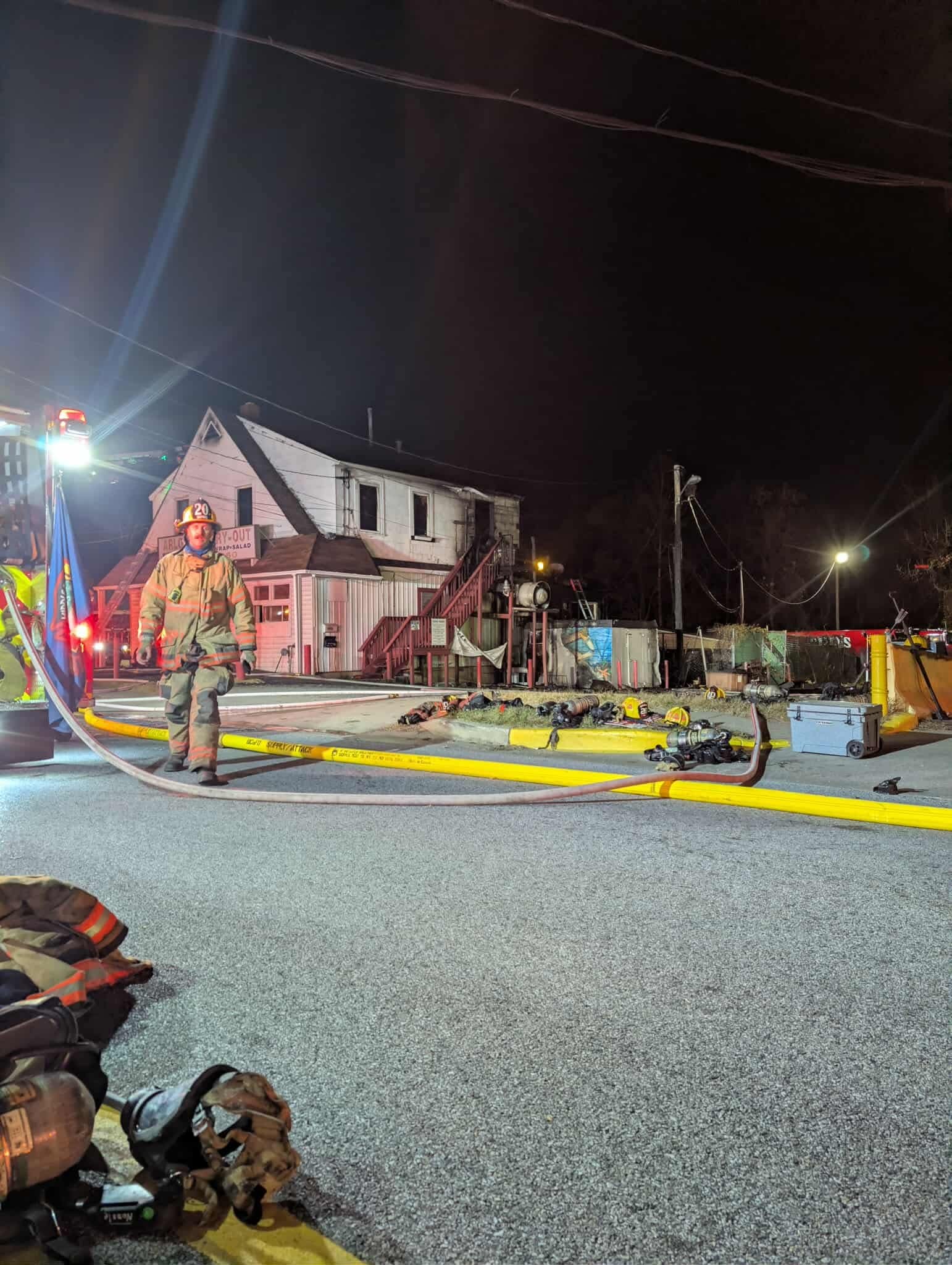 Rosedale Commercial Building Fire Reported on Hazelwood
