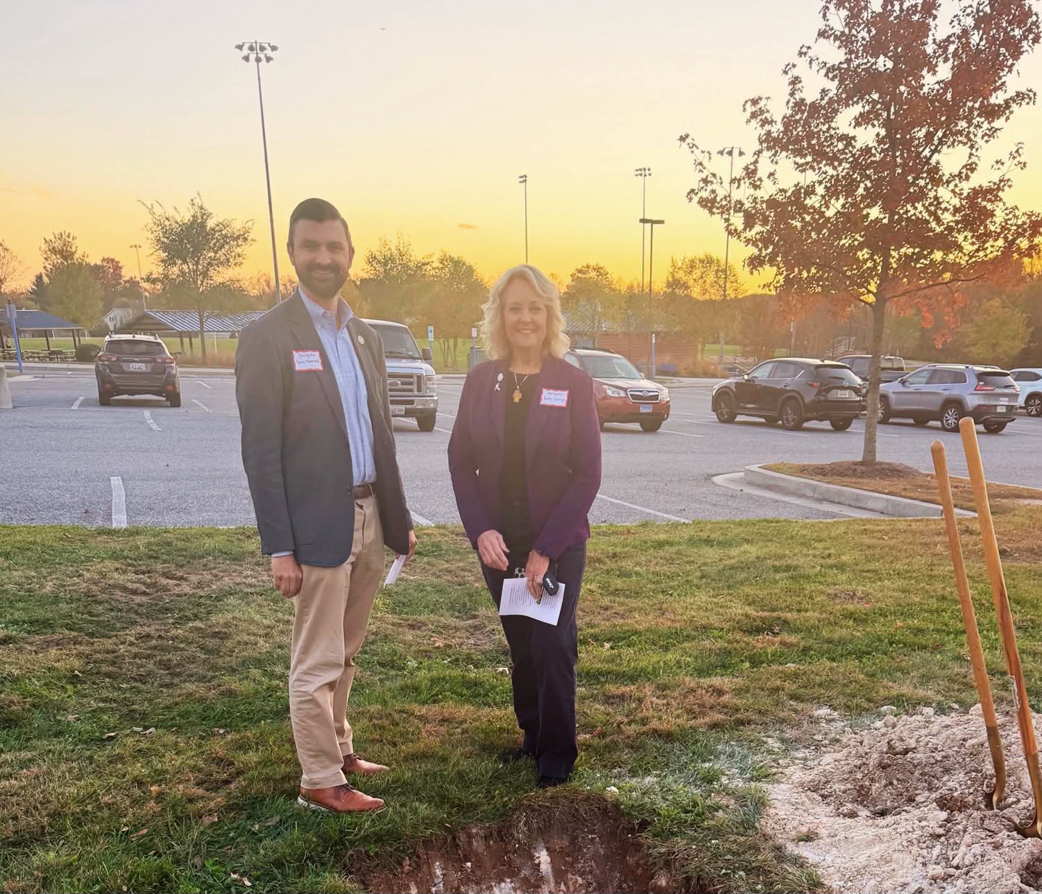 Nawrocki & Szeliga Join Perry Hall Community for Time Capsule