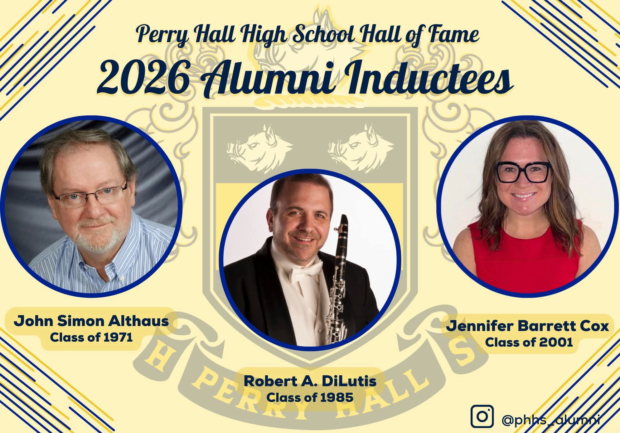 Three Perry Hall HS alums to enter school hall of fame