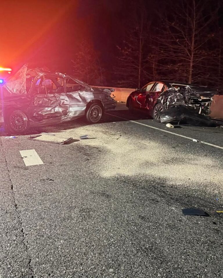 Person ejected in I-95 crash; fire truck involved in crash
