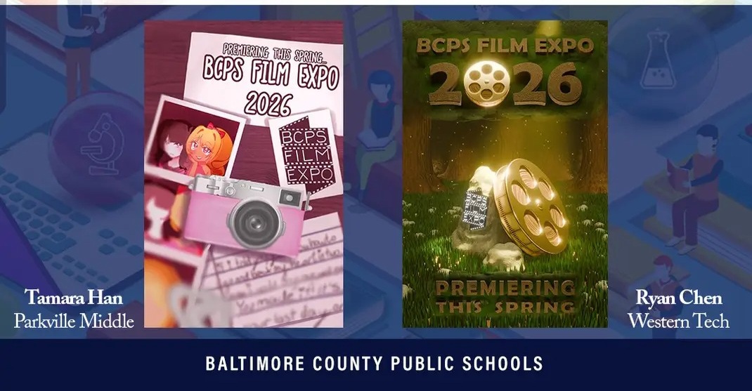 Parkville Middle student wins BCPS Film Expo Poster Contest